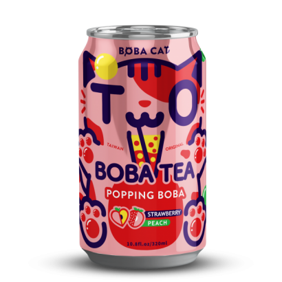 Boba Cat - strawberry peach.png